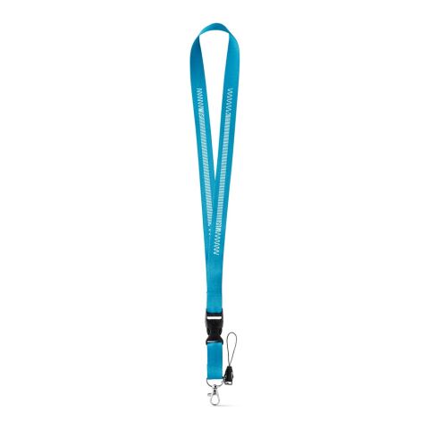 ANQUETIL. Lanyard aus Polyester Schwarz | ohne Werbeanbringung | Nicht verfügbar | Nicht verfügbar | Nicht verfügbar