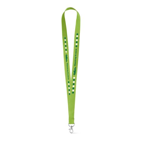 LARIAT. Lanyard aus Polyester mit 20mm Breite Rosa | ohne Werbeanbringung | Nicht verfügbar | Nicht verfügbar | Nicht verfügbar