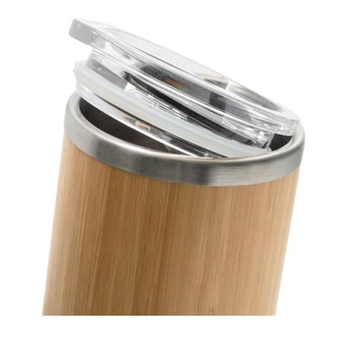 LYCKA. Becher aus Bambus und Edelstahl, 350 ml Natur | ohne Werbeanbringung | Nicht verfügbar | Nicht verfügbar | Nicht verfügbar