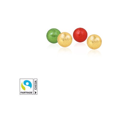 Adventskalender-Haus "XL" mit Fairtrade® Schokolade bunt | ohne Werbeanbringung