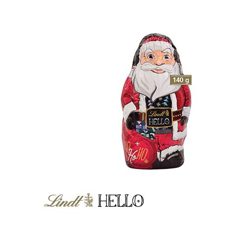 Hello Xmas Santa, 140 G bunt | ohne Werbeanbringung