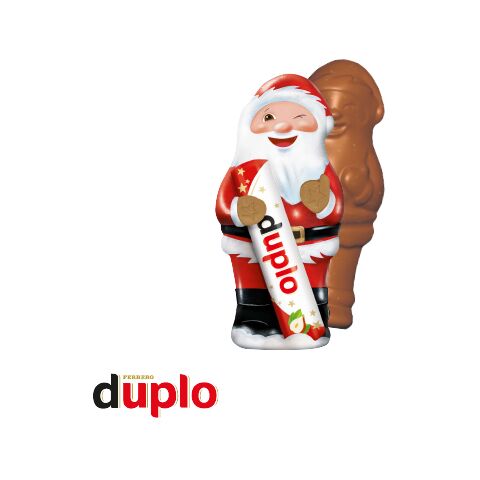 duplo Weihnachtsmann bunt | ohne Werbeanbringung