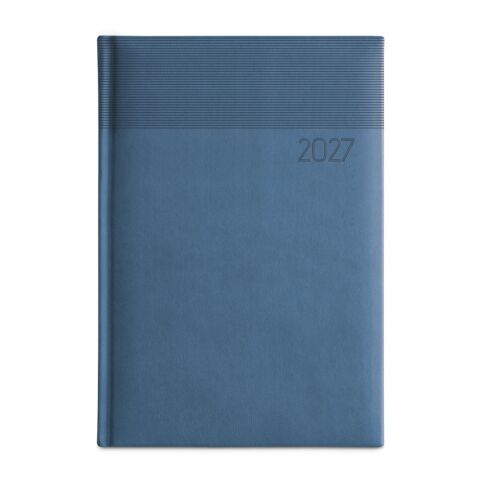 CARROLL A5 Tischkalender Blau | ohne Werbeanbringung | Nicht verfügbar | Nicht verfügbar | Nicht verfügbar