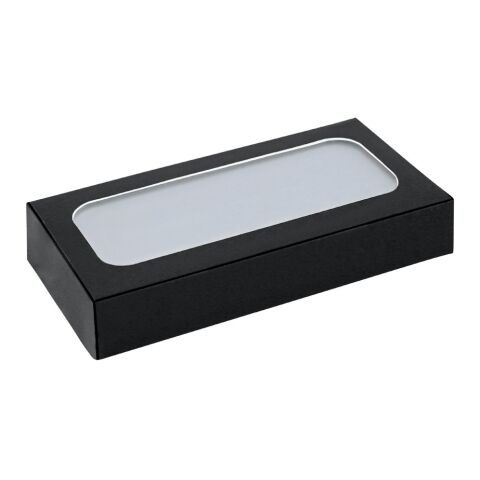 NOBEL. Powerbank 7&#039;200 mAh aus Recyceltes Aluminium (100 % rAL) Schwarz | ohne Werbeanbringung