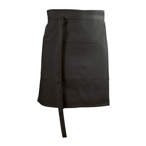 ROSEMARY. Barschürze aus Baumwolle und Polyester (150 g/m²) Schwarz | ohne Werbeanbringung
