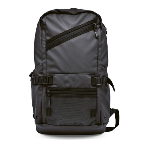 Rivin 18L Rucksack aus rPET. Reflektive Tasche. Laptops bis 17&quot; Schwarz | ohne Werbeanbringung | Nicht verfügbar | Nicht verfügbar | Nicht verfügbar