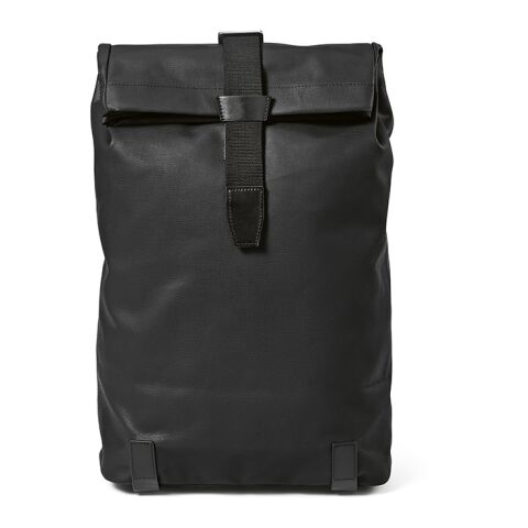 Berlin 23L Rucksak recy.Baumwolle 340gsm und rPU. Laptops bis 17&quot; Schwarz | ohne Werbeanbringung | Nicht verfügbar | Nicht verfügbar | Nicht verfügbar