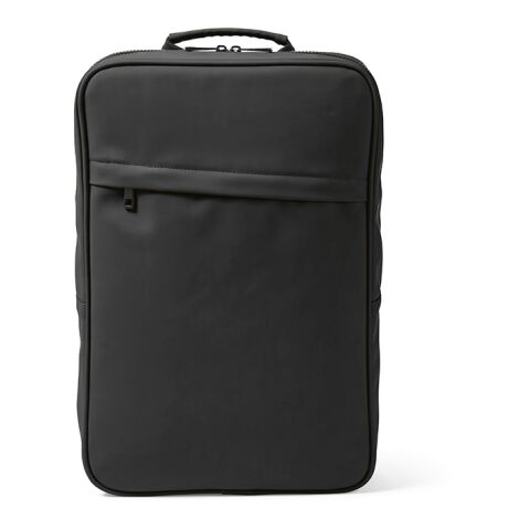 Amsterdam 16L Rucksack aus rPU uns rPET. Laptops bis 17&quot; Schwarz | ohne Werbeanbringung | Nicht verfügbar | Nicht verfügbar | Nicht verfügbar
