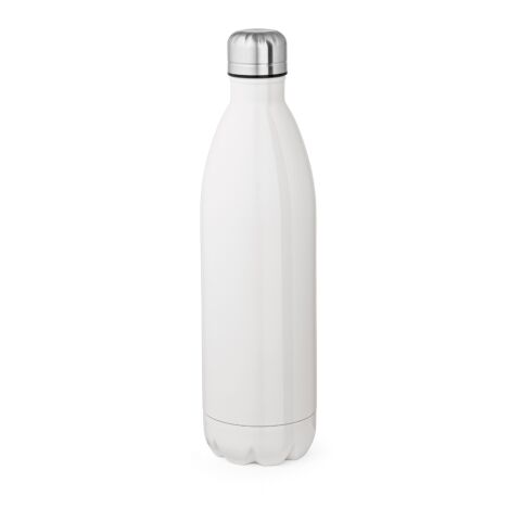 Mississippi 1100W Trinkflasche recy.Edelstahl, 1100 ml. Für Sublimationsdruck geeignet Weiß | ohne Werbeanbringung | Nicht verfügbar | Nicht verfügbar | Nicht verfügbar