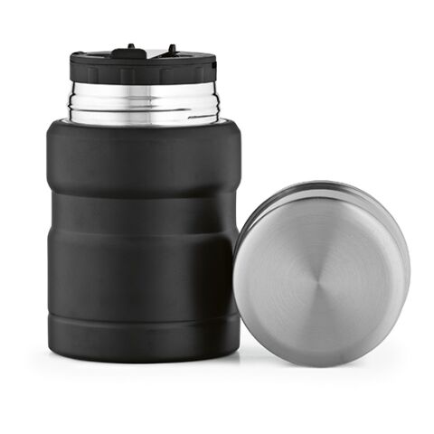 Dali 550 Thermobehälter recy.Edelstahl, 570 ml. Doppelwandig Schwarz | ohne Werbeanbringung | Nicht verfügbar | Nicht verfügbar | Nicht verfügbar