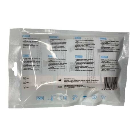 GETEIN SARS-CoV-2 - Antigen-Rapid-Schnelltest ohne Werbeanbringung