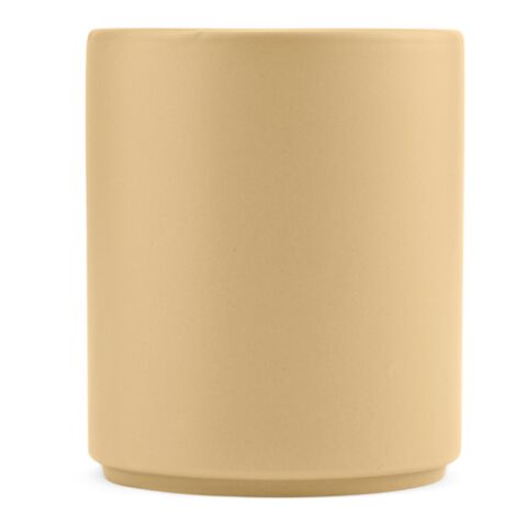Tiber 350 Tasse aus Keramik, 340ml. Matte Oberfläche Pastelgelb | ohne Werbeanbringung | Nicht verfügbar | Nicht verfügbar | Nicht verfügbar