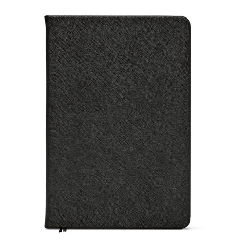 Wilde A5 Hardcover-Notizbuch aus rPU. 196 Seiten FSC-Papier 80gsm Schwarz | ohne Werbeanbringung | Nicht verfügbar | Nicht verfügbar | Nicht verfügbar