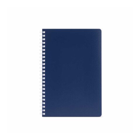 Horace A5 Spiralnotizbuch aus recy. PP. Softcover.70g/m². 160 Seiten. FSC®-zertifiziert. Marineblau