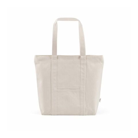 Illimani Einkaufstasche aus recy. Baumwolle, 360g/m², 65cm Henkel Beige