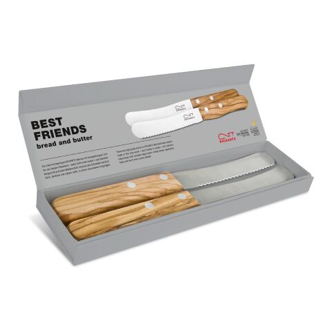 RICHARTZ® Best Friends Bread and Butter Messer silber | ohne Werbeanbringung | ohne Werbeanbringung | ohne Werbeanbringung