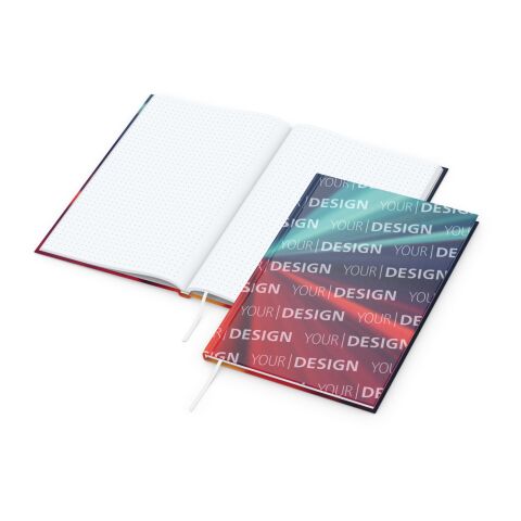 Notizbuch Memo-Book Umfang klein Hardcover individuell bedruckt 4C-Quality | matt | Punktraster