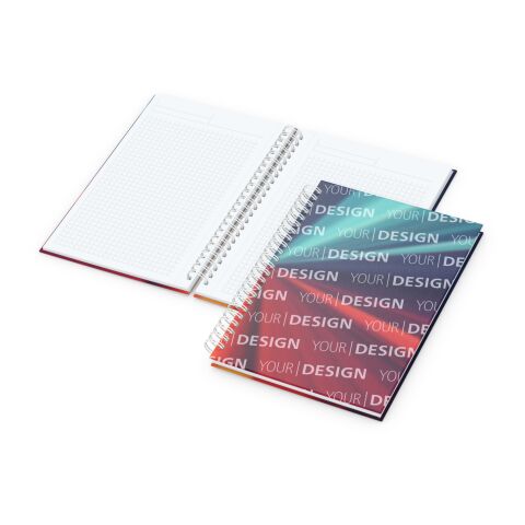 Notizbuch Spiralbindung Bizz-Book 80 Blatt Hardcover individuell bedruckt matt