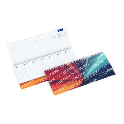 Tisch-Querkalender Master 1 Woche = 2 Seiten 8–21 Uhr 304 × 135 mm | Nicht verfügbar | 4C-Quality | 4C-Quality | Karton-Softcover