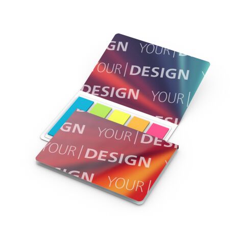 Haftmarker-Set Memo-Card Karton-Umschlag 77 × 54 mm | ohne Werbeanbringung | ohne Werbeanbringung | Rechteck/Papier | glänzend