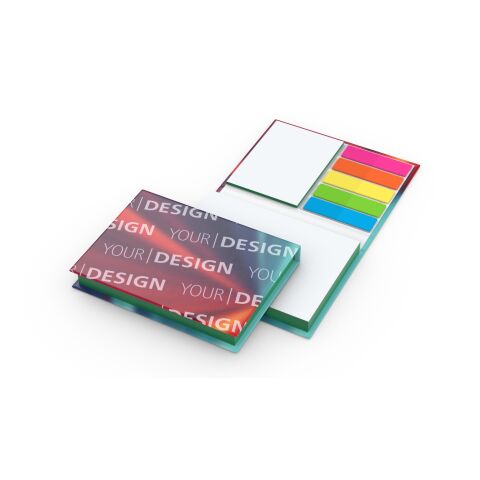 Haftnotiz-Set Prag 100/25 Haftzettel weiß Farbschnitt Grün | 105 × 78 mm | ohne Werbeanbringung | matt