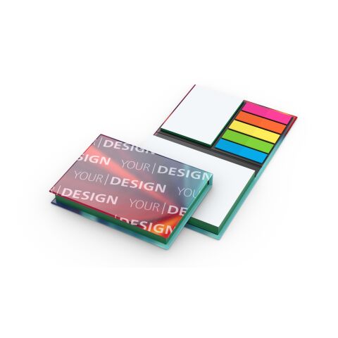 Haftnotiz-Set Wien Innenteil schwarz 100/25 Haftzettel Farbschnitt Grün | 105 × 78 mm | ohne Werbeanbringung | glänzend