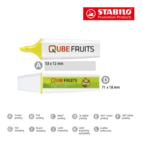 STABILO BOSS ORIGINAL NatureCOLORS Leuchtmarkierer dunkelgrün | ohne Werbeanbringung