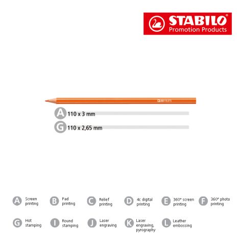 STABILO GREENcolors Farbstift weiß | ohne Werbeanbringung | Nicht verfügbar | Nicht verfügbar