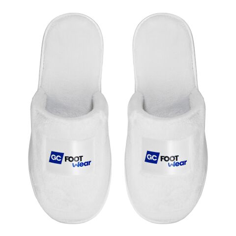 Hausschuhe „Aura“ Weiß | M | ohne Werbeanbringung