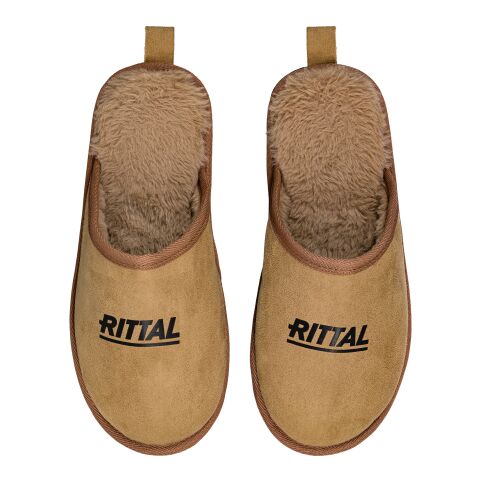 Hausschuhe „Terra“ Beige | 42/43 | ohne Werbeanbringung