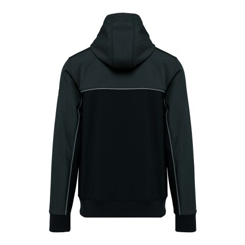 3-lagige Unisex-Softshelljacke, 300 g/m² schwarz-anthrazit | XS | Nicht verfügbar | Nicht verfügbar | Nicht verfügbar