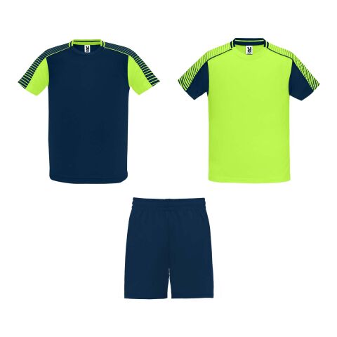 Juve Sport-Set für Kinder Fluor Green-Navy Blue | 8