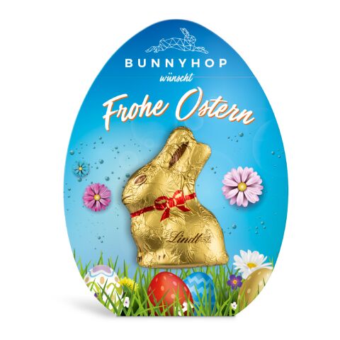 Lindt Mini Goldhase in Osterei-Werbekartonage Digitaldruck | Nicht verfügbar