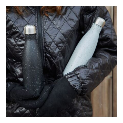 Sagaform Nils Stahlflasche Splash 500ml Weiss-Schwarz | ohne Werbeanbringung | Nicht verfügbar | Nicht verfügbar | Nicht verfügbar