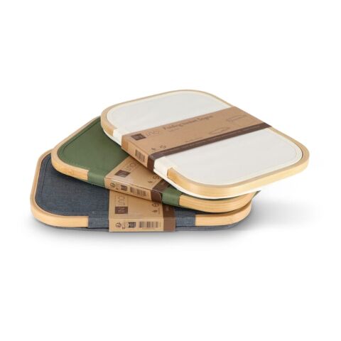 InSideOut rPET faltbarer Korb Sogne 38 x 26 x 25cm Ecru | ohne Werbeanbringung | Nicht verfügbar | Nicht verfügbar