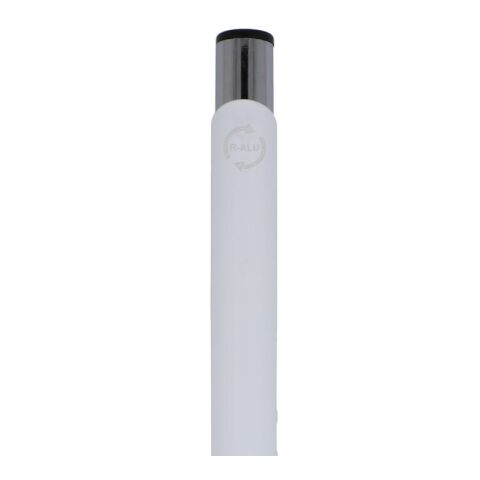 Alicante glänzende R-AL blaue Tinte Weiss | Gravur | in Verlängerung vom Clip | 30 mm x 8 mm | Nicht verfügbar