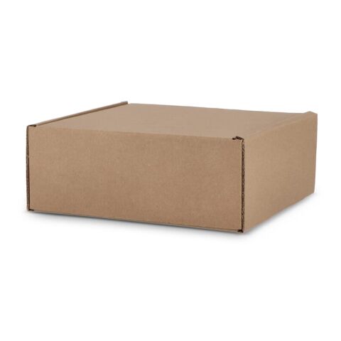 Individuell gestalteter Geschenkkarton 24,3x24,3x9,9 cm Braun | ohne Werbeanbringung | Nicht verfügbar | Nicht verfügbar