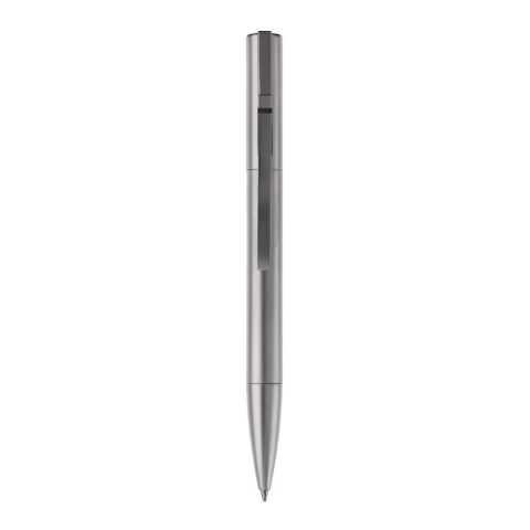 Metall USB Kugelschreiber 4GB Silber | Gravur | 180° vom Clip | 50 mm x 7 mm | Nicht verfügbar