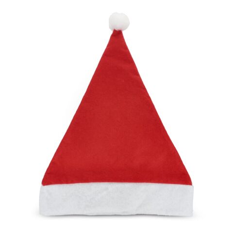 Weihnachtsmütze aus Filz Rot Weiß | ohne Werbeanbringung | Nicht verfügbar | Nicht verfügbar