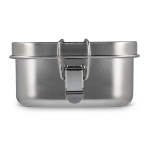 Edelstahl-Brotdose Silber