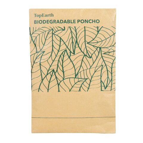 Biologisch abbaubarer Regenponcho Natur | ohne Werbeanbringung | Nicht verfügbar | Nicht verfügbar | Nicht verfügbar