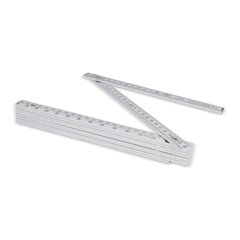 Zollstock Holz 2m Made in EU Weiss | ohne Werbeanbringung | Nicht verfügbar | Nicht verfügbar | Nicht verfügbar