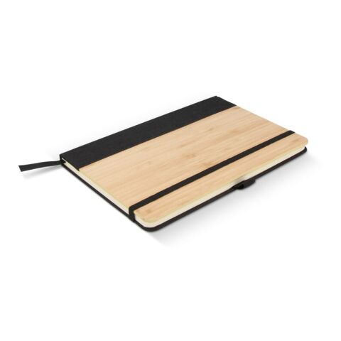 Notizbuch bamboo &amp; R-PET A5 Schwarz