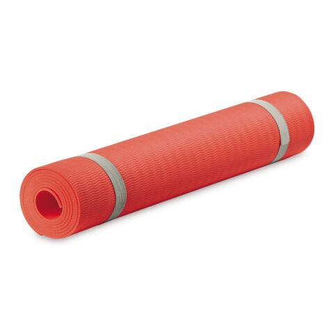Fitness-Yogamatte mit Trageriemen Rot Weiß | Digital Transferdruck | Tasche | 100 mm x 70 mm | Nicht verfügbar