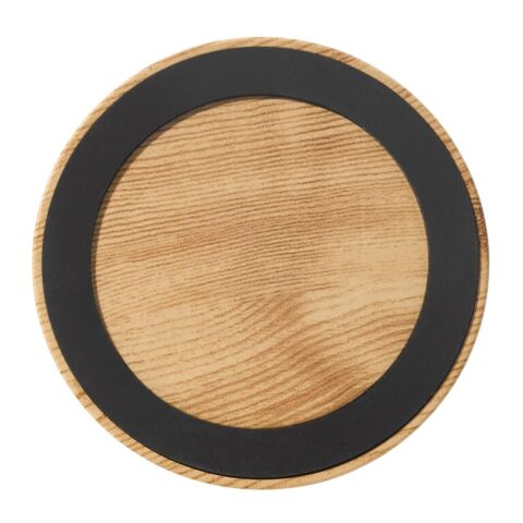 3W Lautsprecher in Holzoptik &amp; 5W Kabelloses Ladegerät Natur | ohne Werbeanbringung | Nicht verfügbar | Nicht verfügbar | Nicht verfügbar