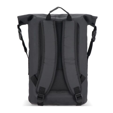 Rolltop-Rucksack 25L Schwarz | ohne Werbeanbringung | Nicht verfügbar | Nicht verfügbar | Nicht verfügbar