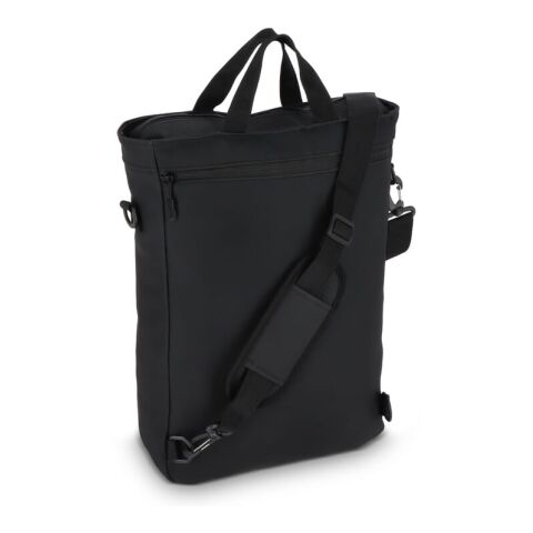 PU Kiew Laptop-Rucksack 28 x 42 x 12,5 cm schwarz | Digital Transferdruck | Seite 1 | 250 mm x 300 mm