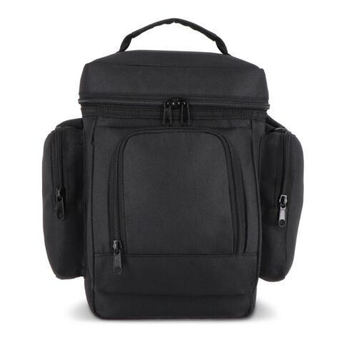 R-PET 600D Lunch-Kühlbox 10L Schwarz | ohne Werbeanbringung | Nicht verfügbar | Nicht verfügbar