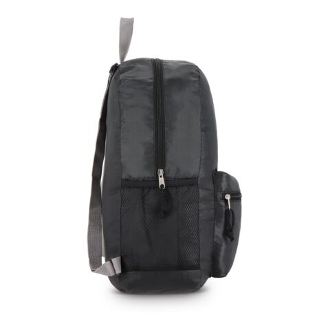 R-PET 190T Leichter Rucksack 30,5 x 12,7 x 42 cm 16 l Schwarz | ohne Werbeanbringung | Nicht verfügbar | Nicht verfügbar
