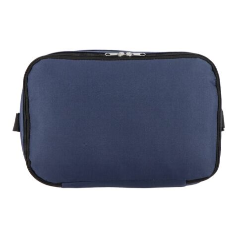 R-PET 600D Doppelfach-Kühltasche 30 x 20 x 25cm 12L Dunkelblau